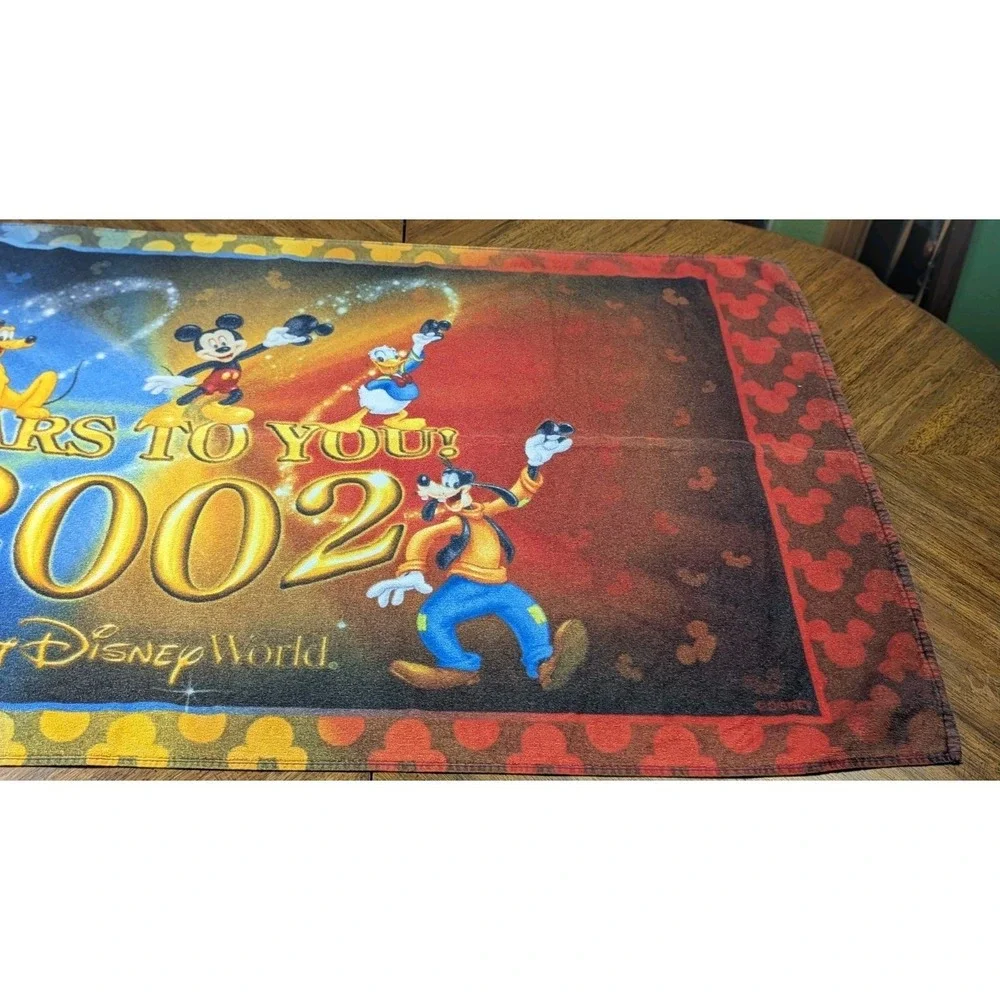 2002 Walt Disney World Ears To You Beach Towel 60x31